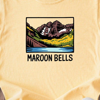Maroon Bells Kids Cotton T-Shirt