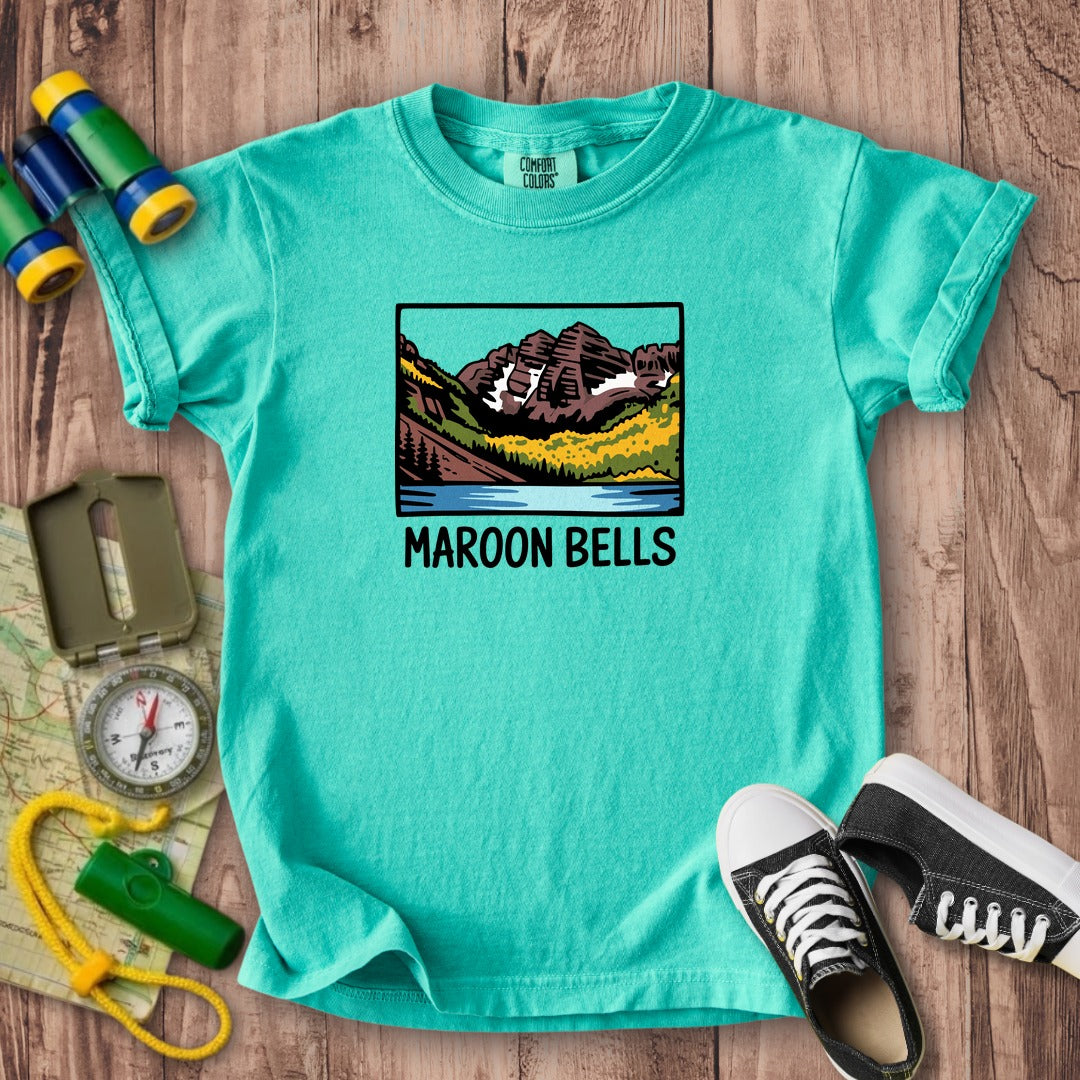 Maroon Bells Kids Cotton T-Shirt