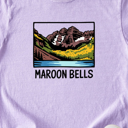Maroon Bells Kids Cotton T-Shirt