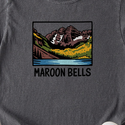Maroon Bells Kids Cotton T-Shirt