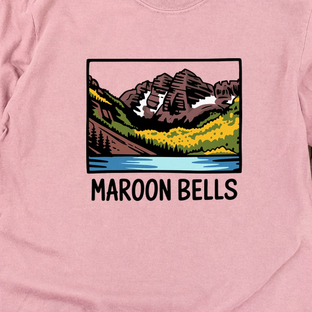Maroon Bells Cotton Long Sleeve