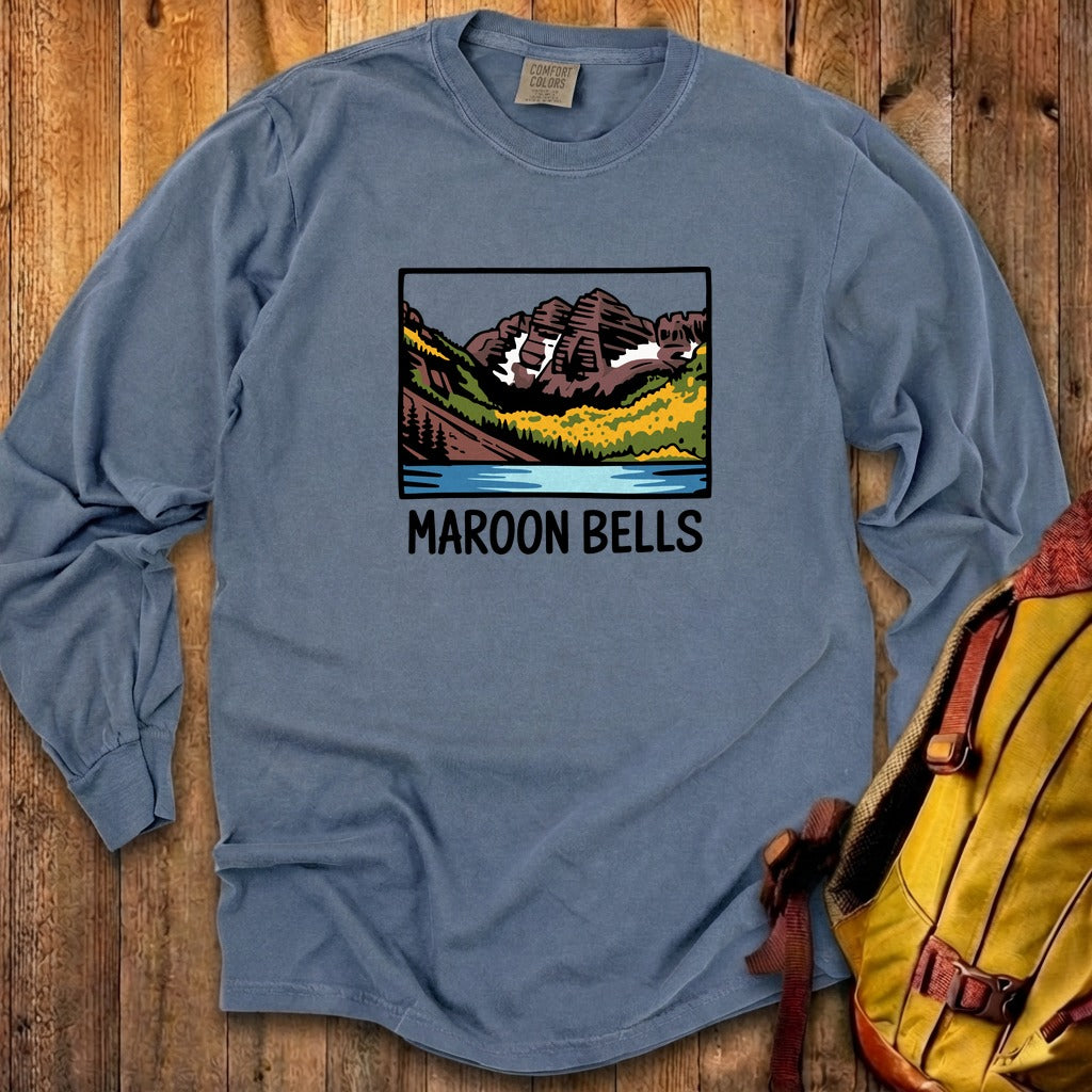 Maroon Bells Cotton Long Sleeve