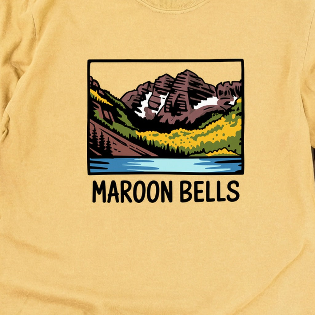 Maroon Bells Cotton Long Sleeve