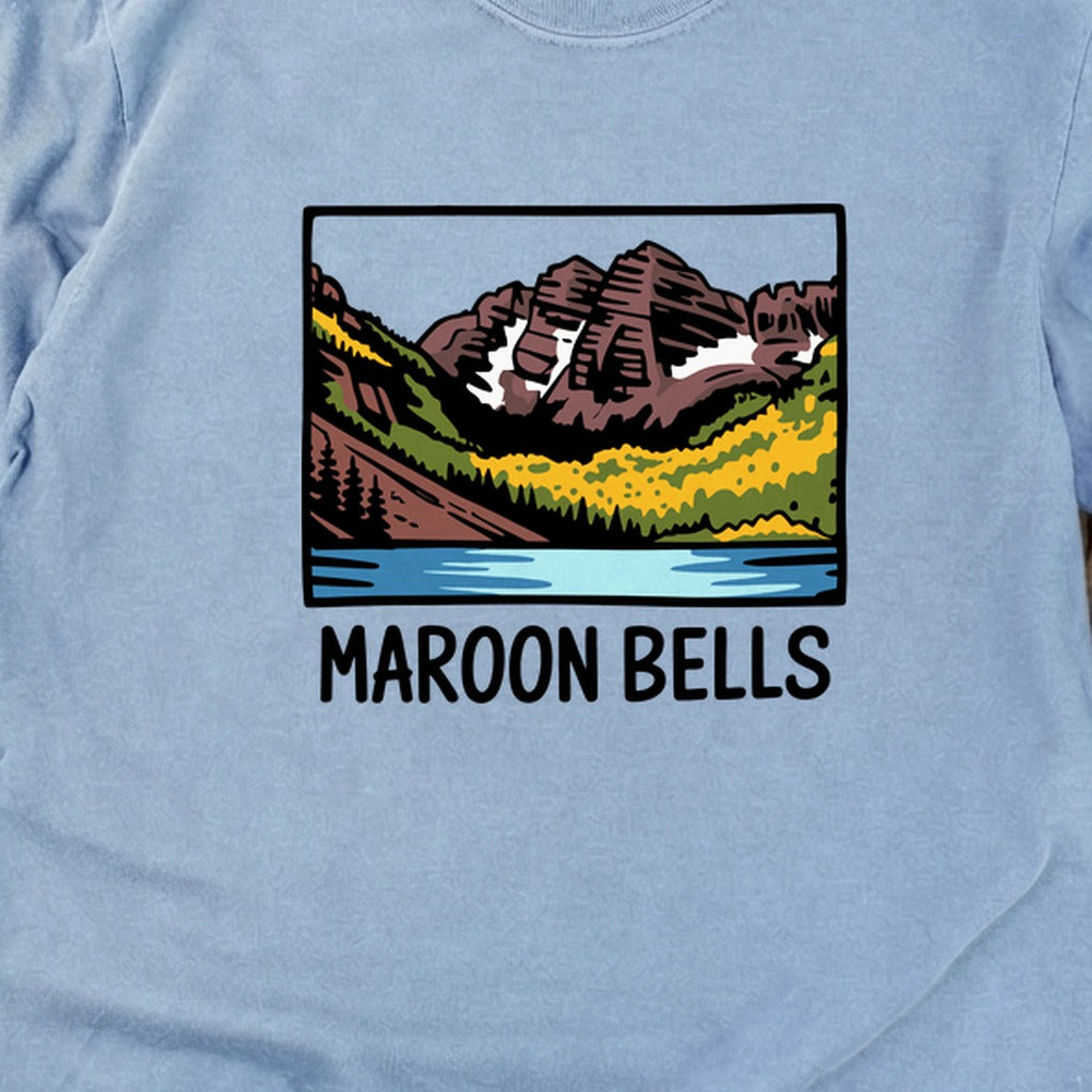 Maroon Bells Cotton Long Sleeve