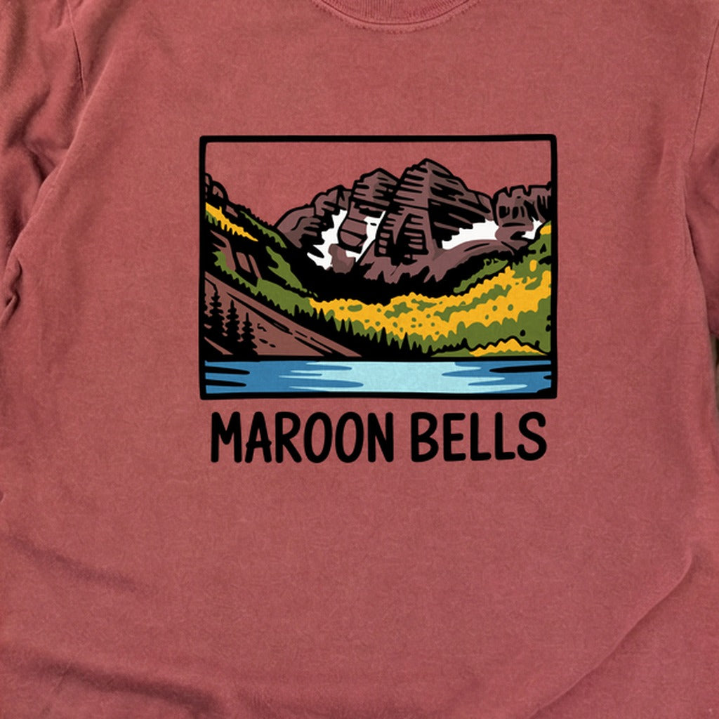 Maroon Bells Cotton Long Sleeve