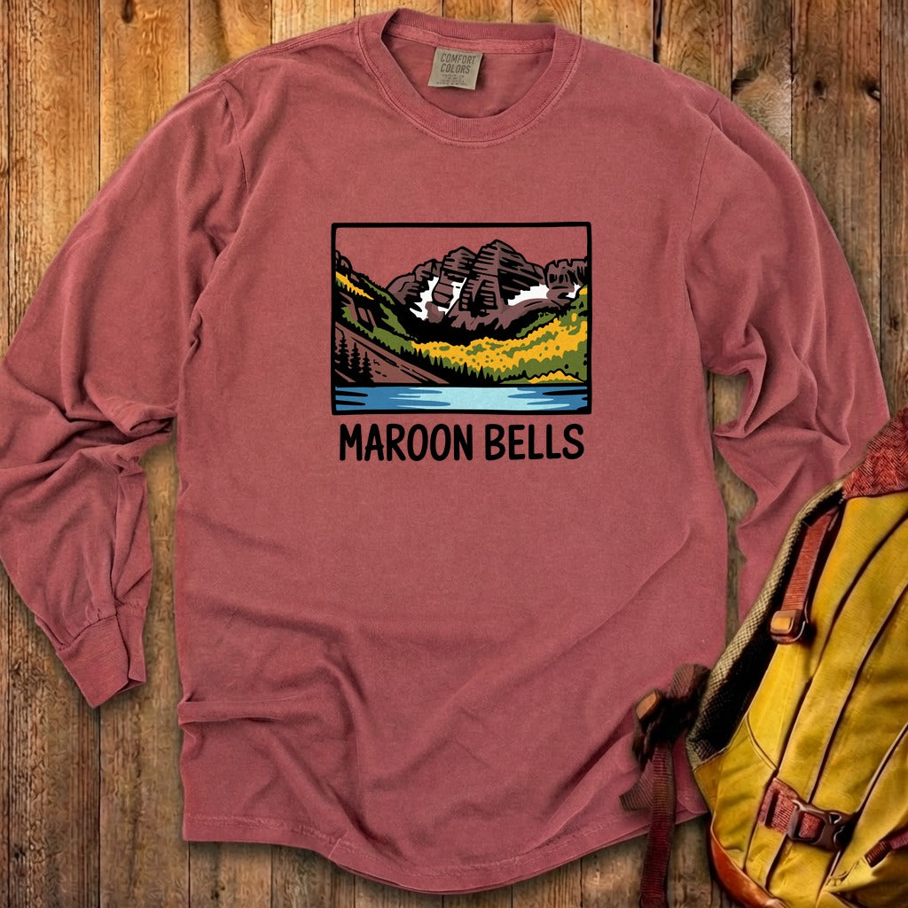 Maroon Bells Cotton Long Sleeve