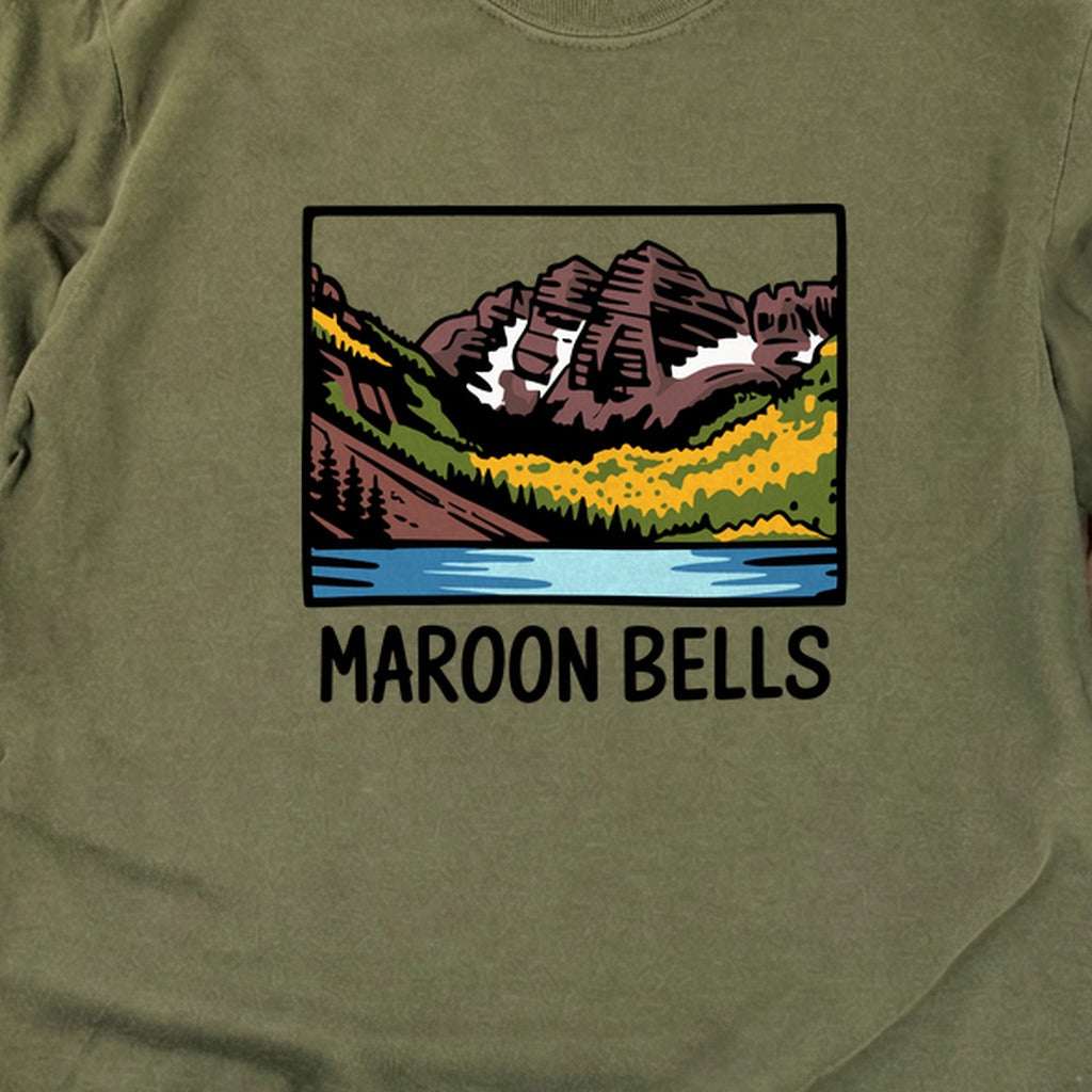 Maroon Bells Cotton Long Sleeve