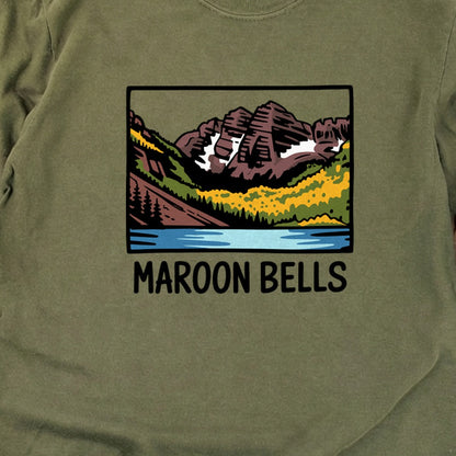 Maroon Bells Cotton Long Sleeve