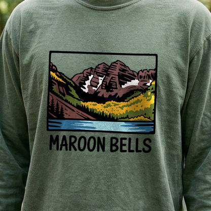 Maroon Bells Cotton Long Sleeve
