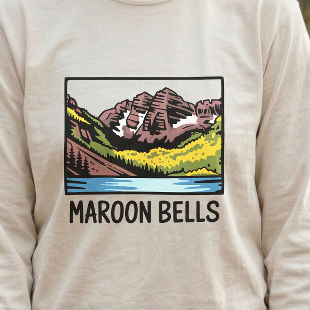 Maroon Bells Cotton Long Sleeve