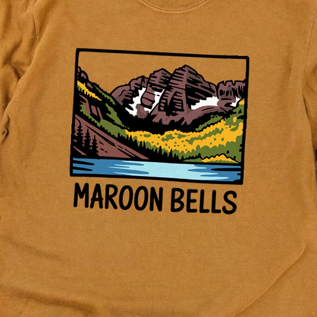Maroon Bells Cotton Long Sleeve