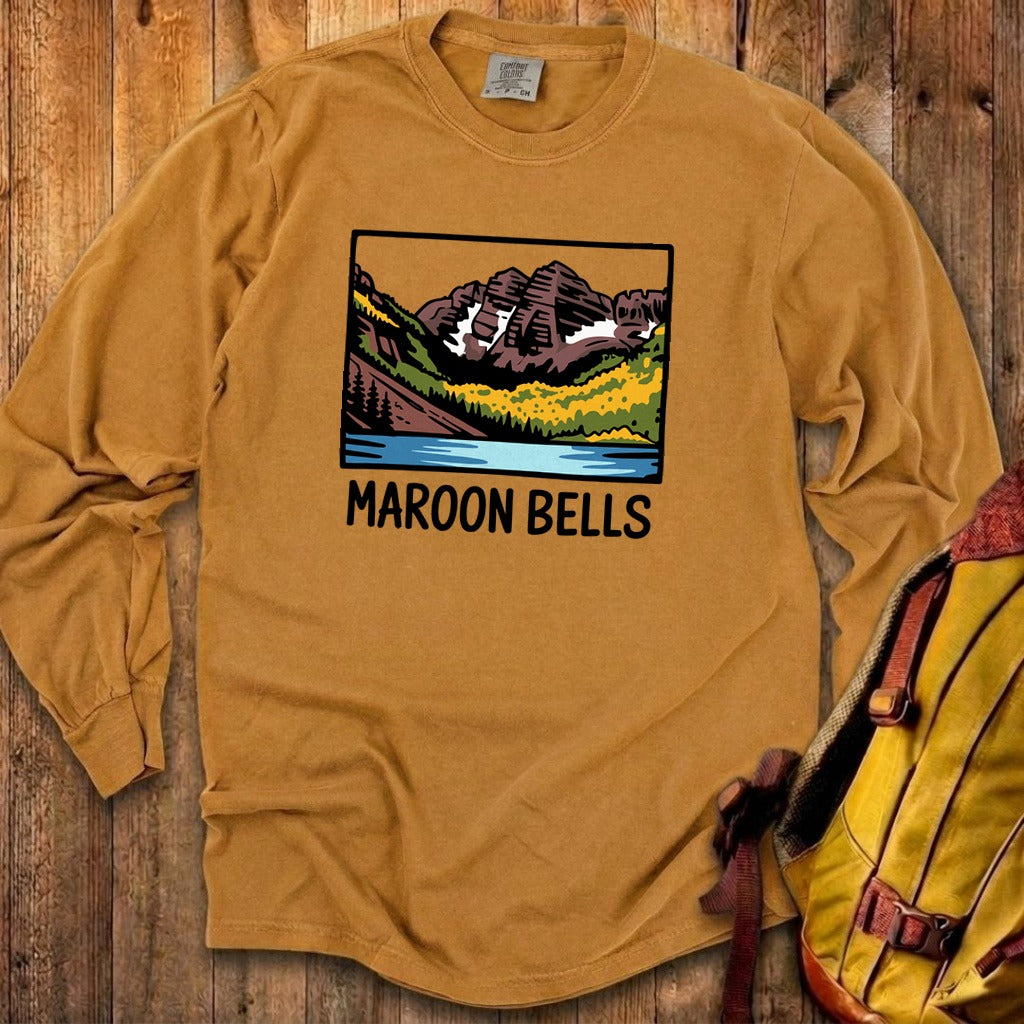 Maroon Bells Cotton Long Sleeve