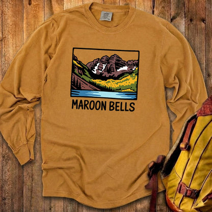Maroon Bells Cotton Long Sleeve