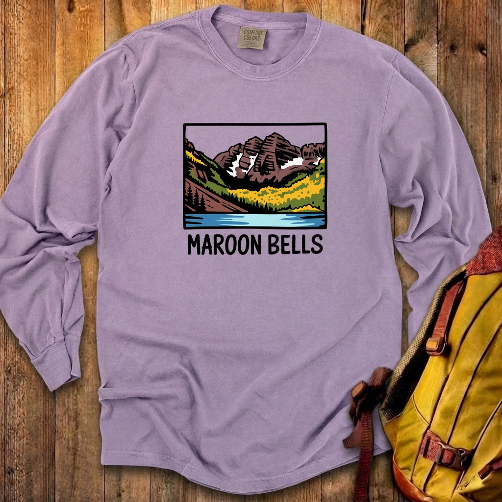 Maroon Bells Cotton Long Sleeve