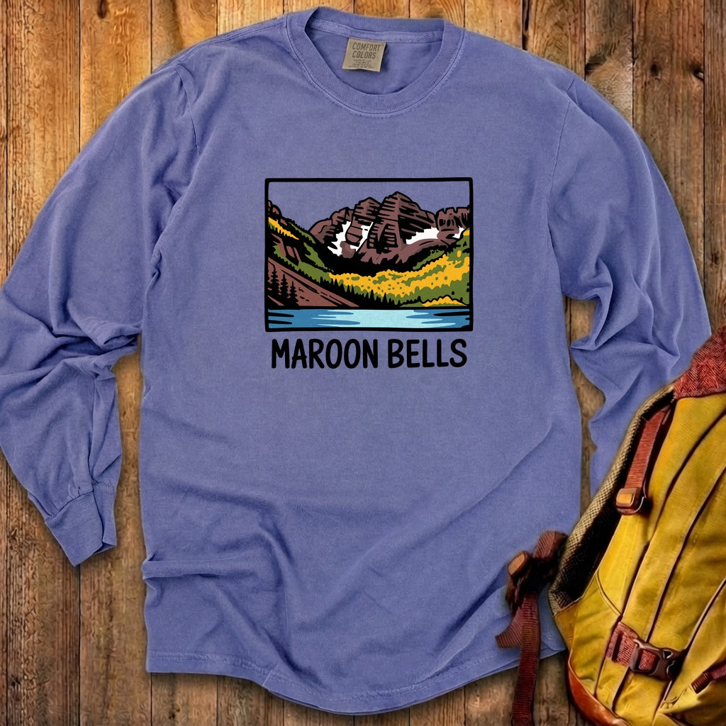 Maroon Bells Cotton Long Sleeve