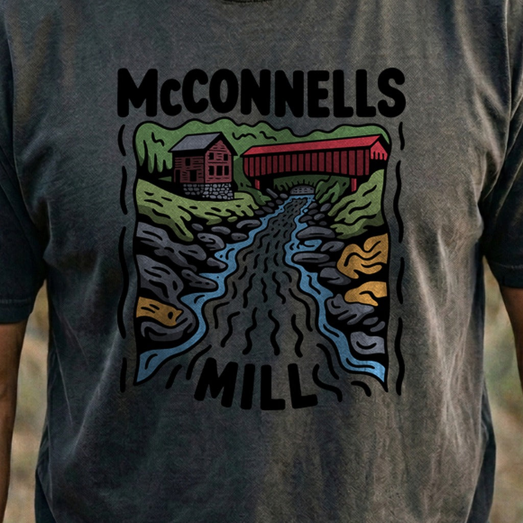 McConnells Mill State Park Cotton T-Shirt