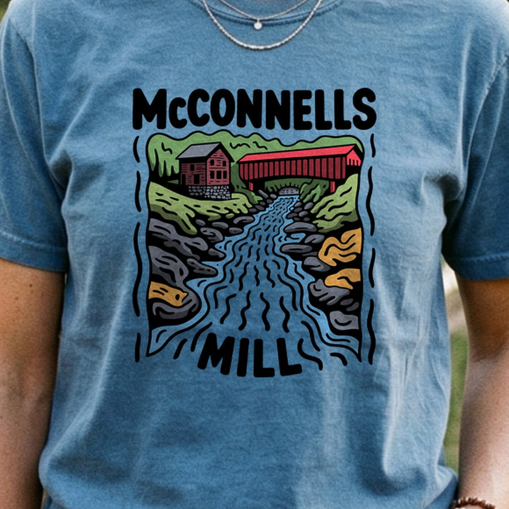 McConnells Mill State Park Cotton T-Shirt