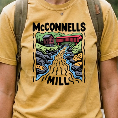 McConnells Mill State Park Cotton T-Shirt