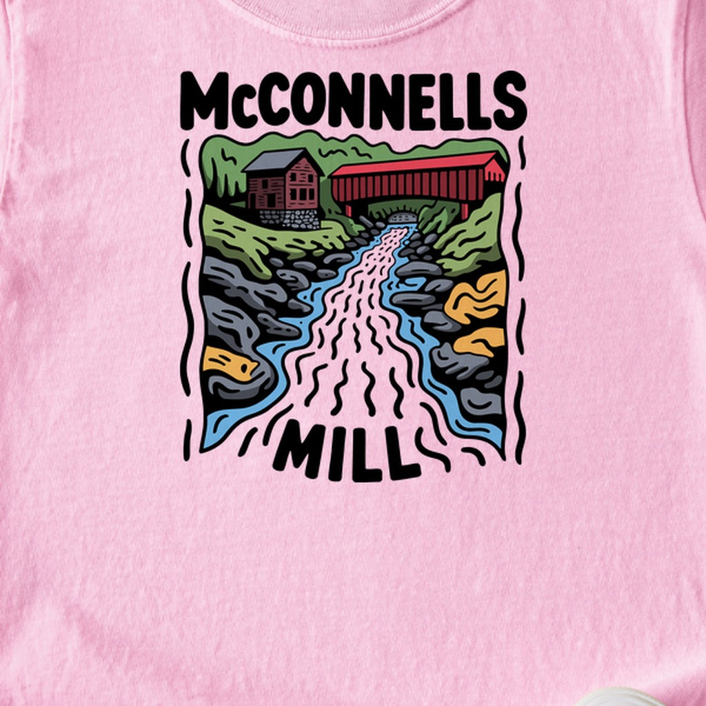 McConnells Mill State Park Kids Cotton T-Shirt