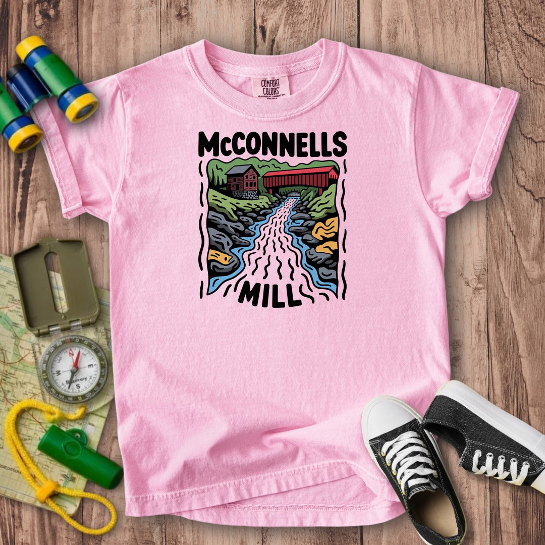 McConnells Mill State Park Kids Cotton T-Shirt