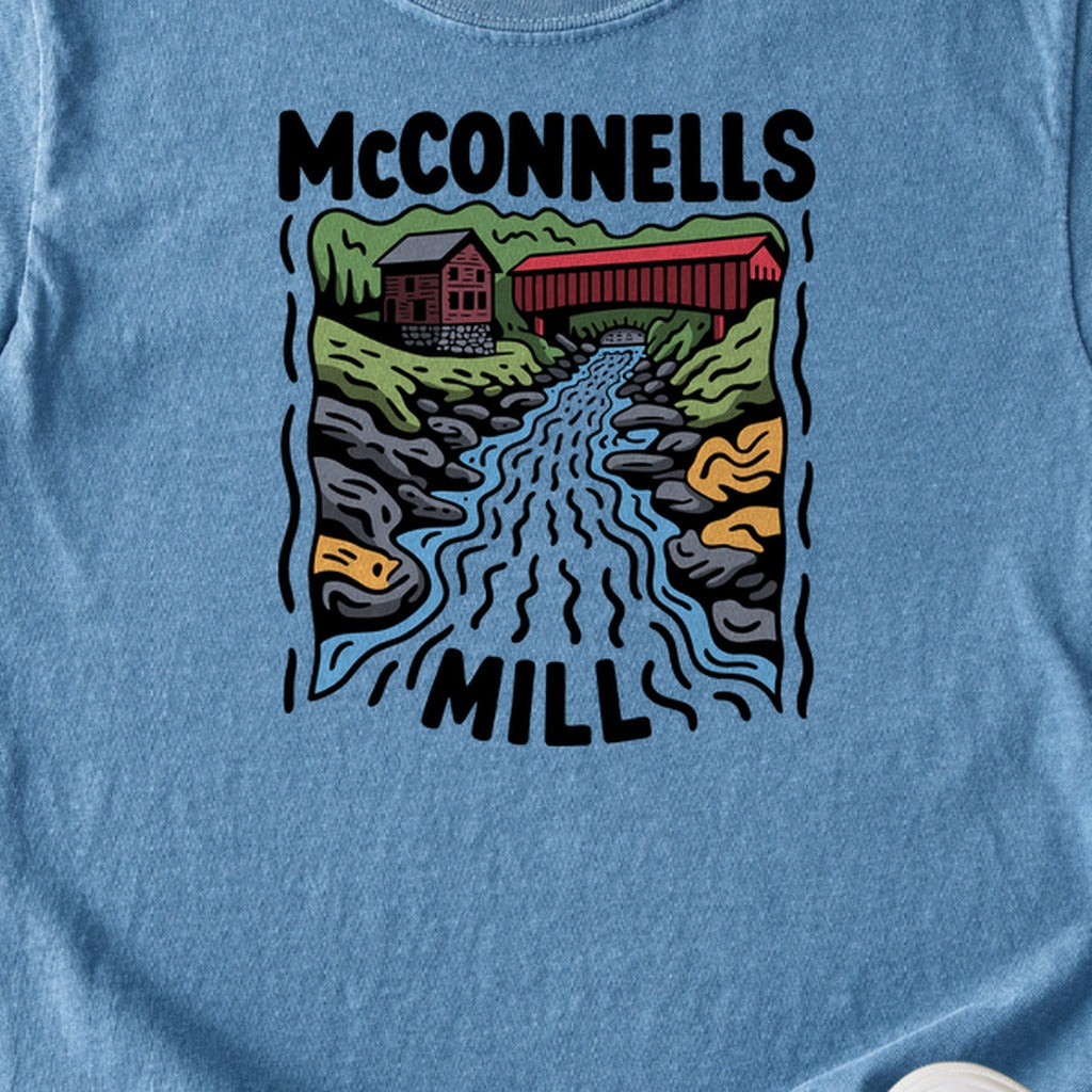 McConnells Mill State Park Kids Cotton T-Shirt