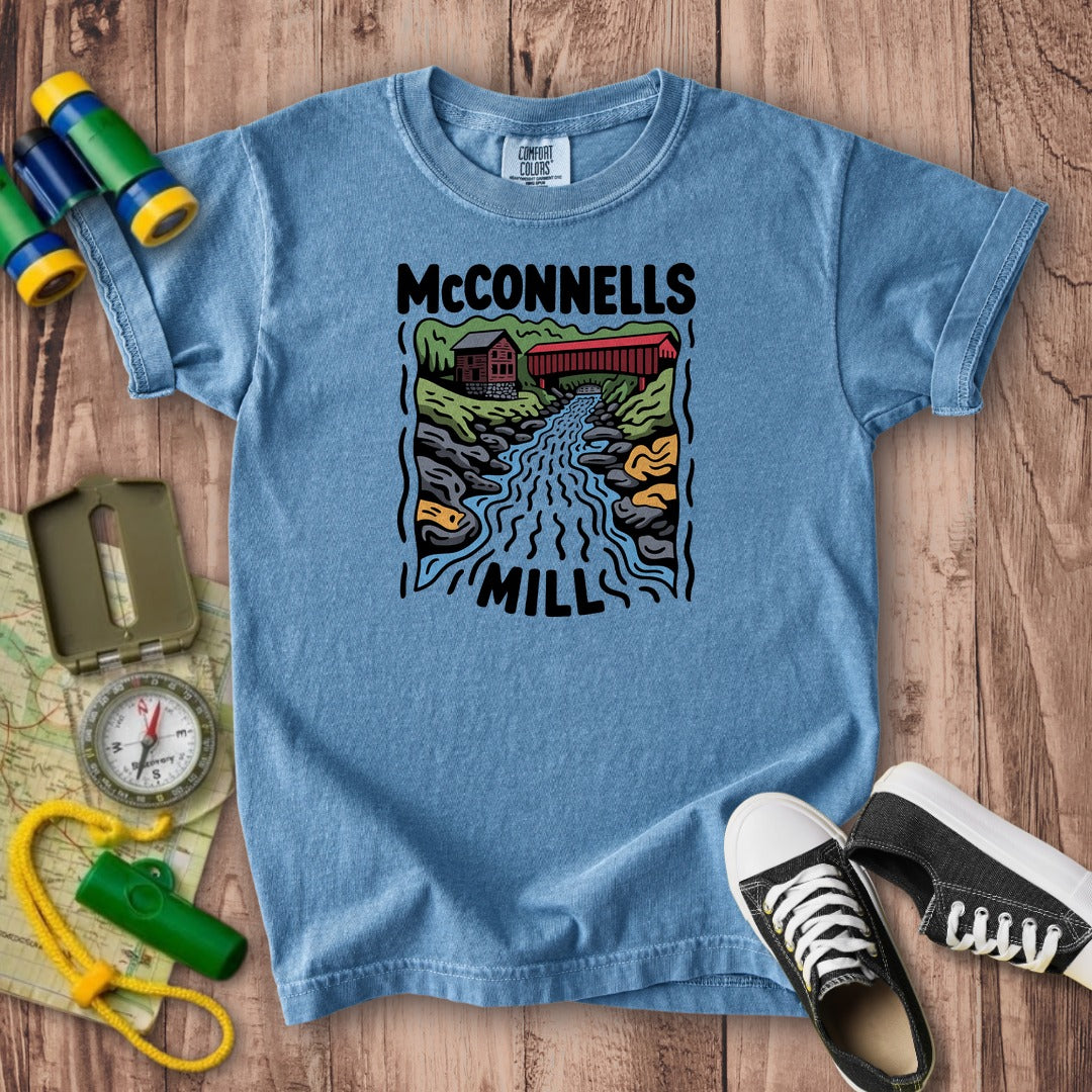 McConnells Mill State Park Kids Cotton T-Shirt
