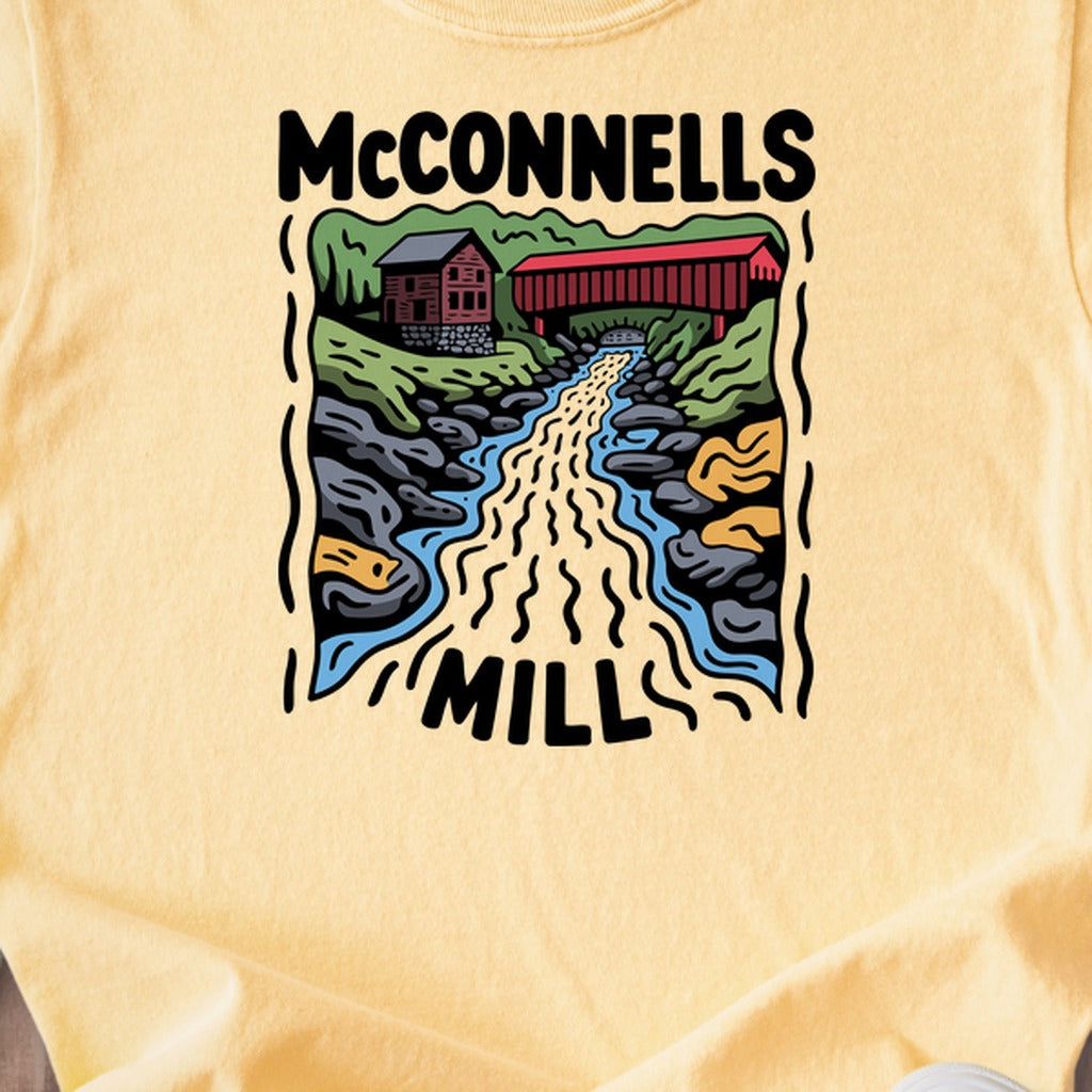 McConnells Mill State Park Kids Cotton T-Shirt
