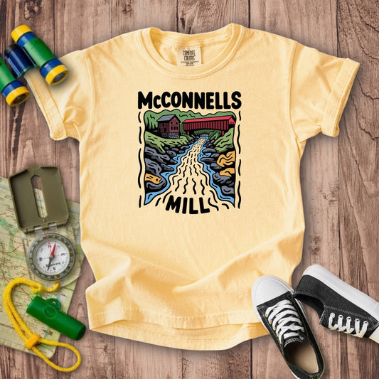 McConnells Mill State Park Kids Cotton T-Shirt