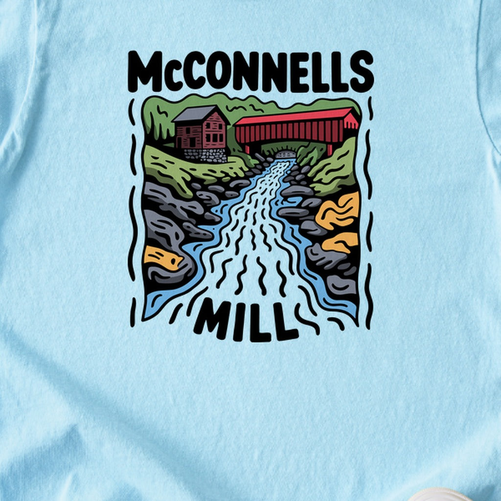 McConnells Mill State Park Kids Cotton T-Shirt