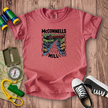 McConnells Mill State Park Kids Cotton T-Shirt