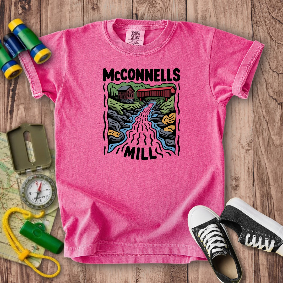 McConnells Mill State Park Kids Cotton T-Shirt