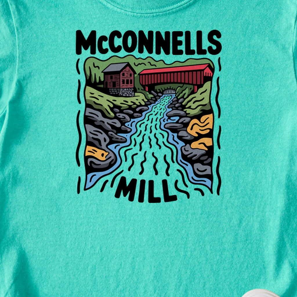 McConnells Mill State Park Kids Cotton T-Shirt