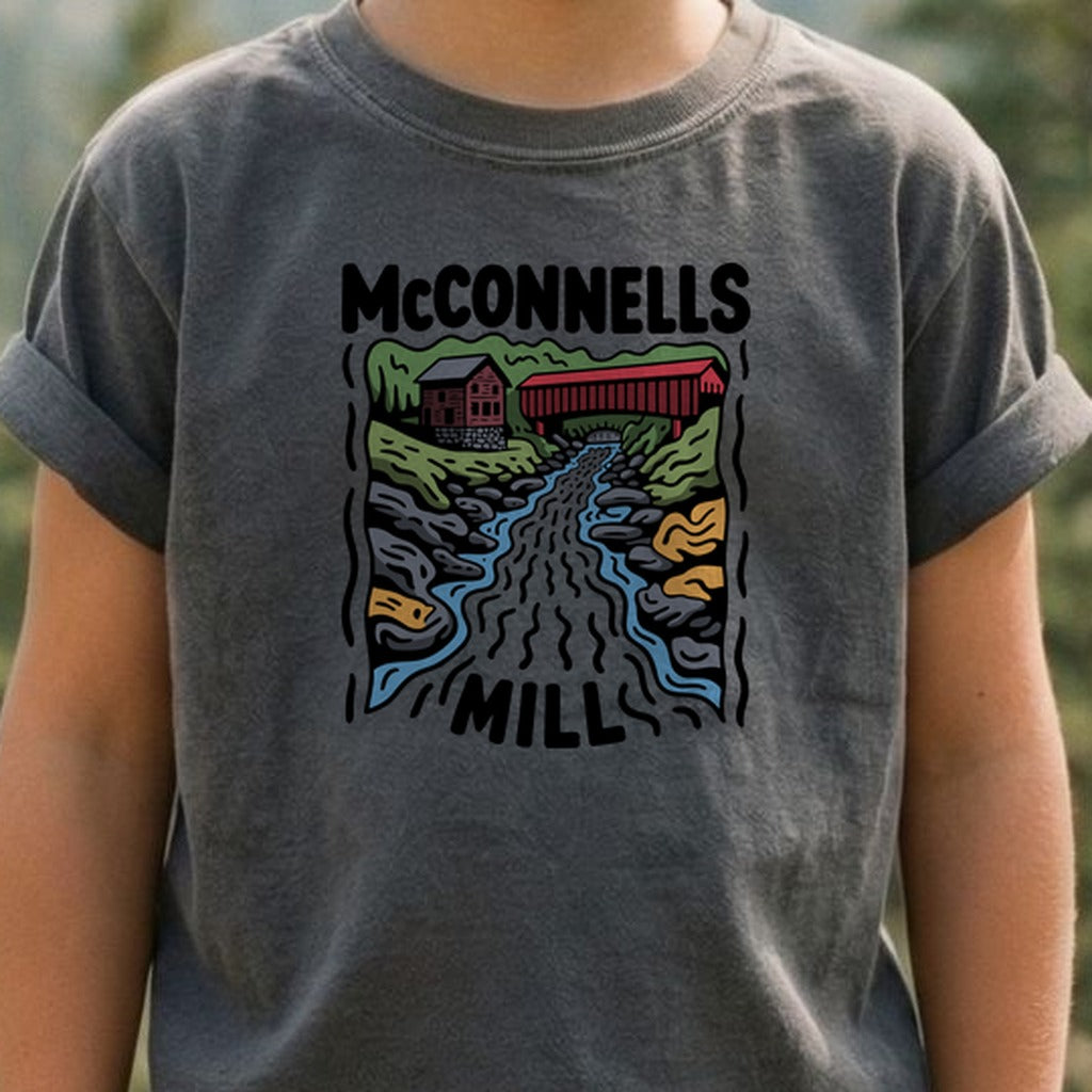 McConnells Mill State Park Kids Cotton T-Shirt