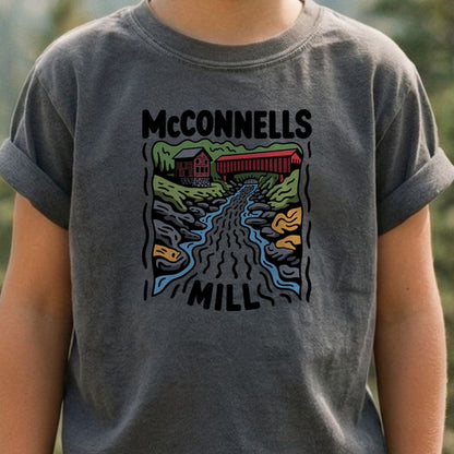 McConnells Mill State Park Kids Cotton T-Shirt