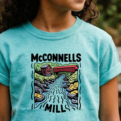 McConnells Mill State Park Kids Cotton T-Shirt