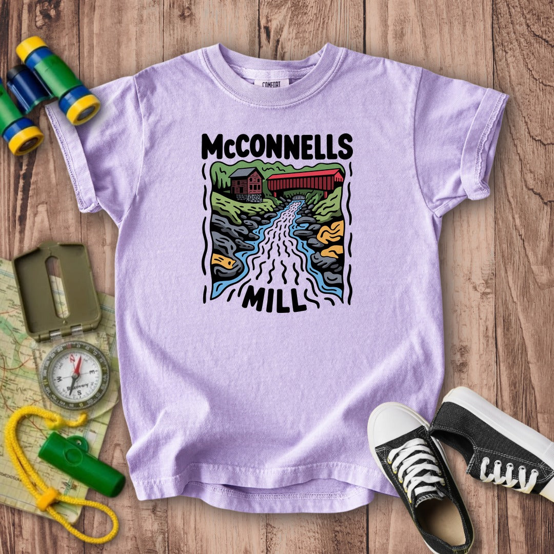 McConnells Mill State Park Kids Cotton T-Shirt