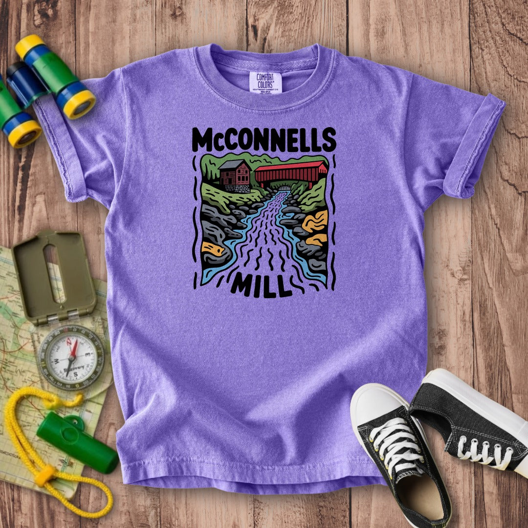 McConnells Mill State Park Kids Cotton T-Shirt