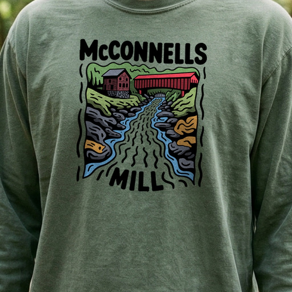 McConnells Mill State Park Cotton Long Sleeve