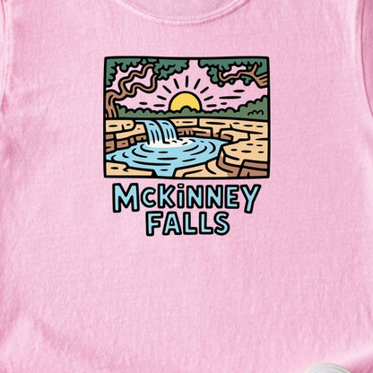 McKinney Falls Kids Cotton T-Shirt