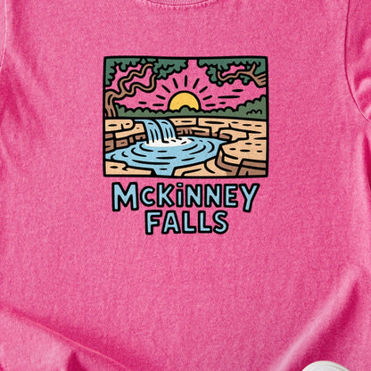 McKinney Falls Kids Cotton T-Shirt