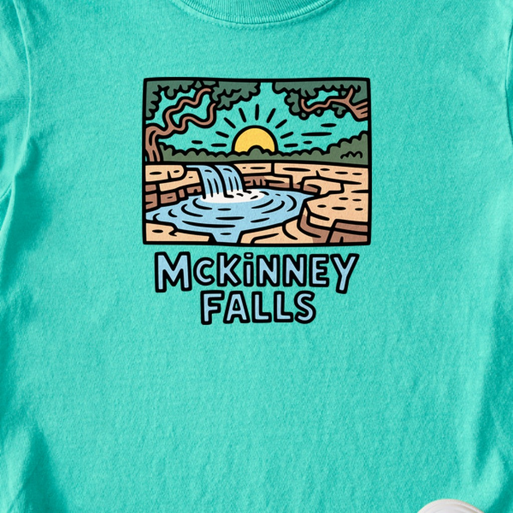 McKinney Falls Kids Cotton T-Shirt
