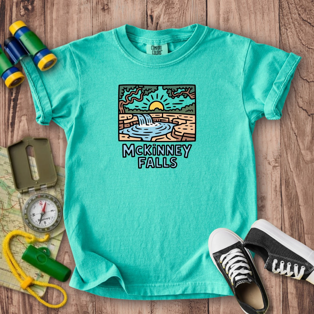 McKinney Falls Kids Cotton T-Shirt