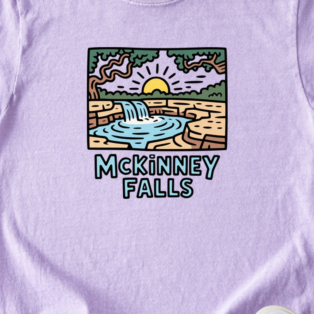 McKinney Falls Kids Cotton T-Shirt