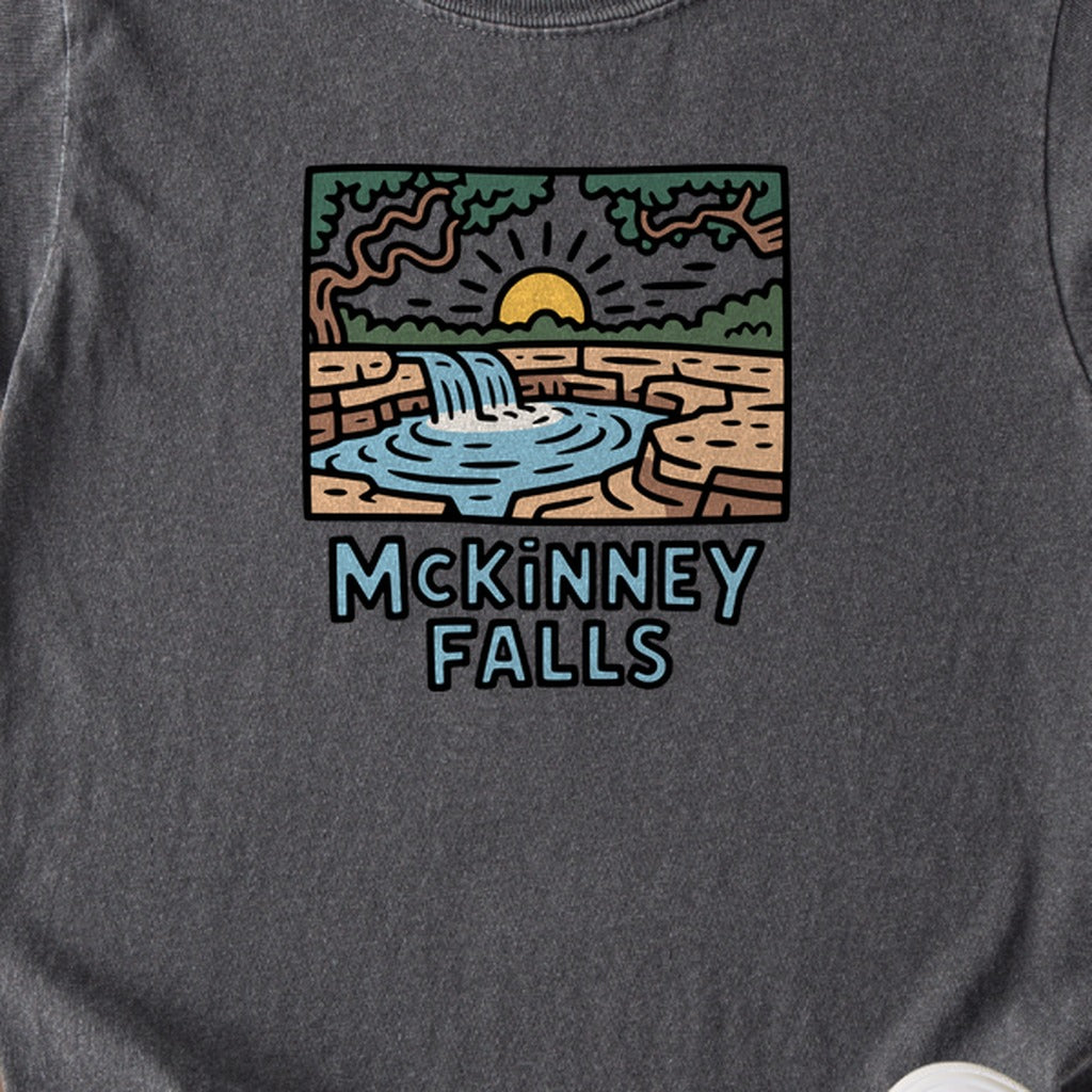 McKinney Falls Kids Cotton T-Shirt