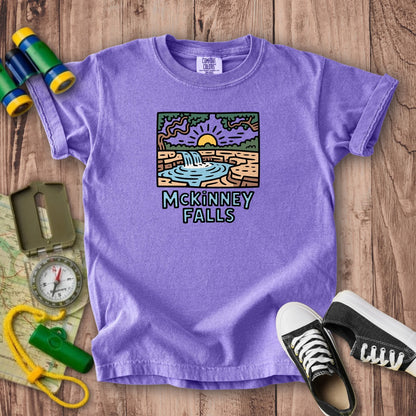 McKinney Falls Kids Cotton T-Shirt