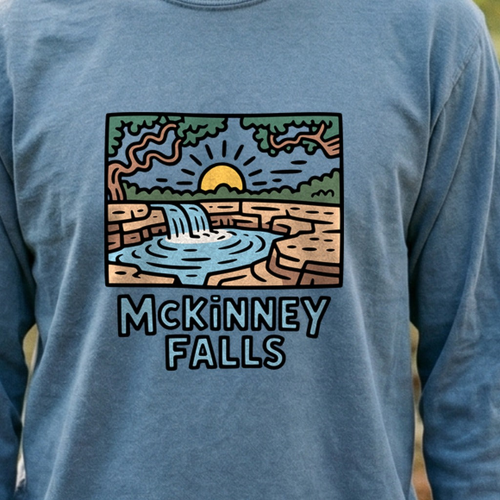 McKinney Falls Cotton Long Sleeve