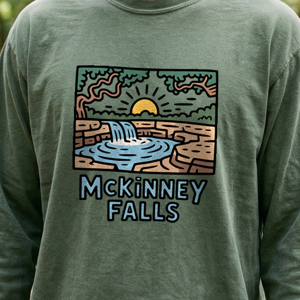 McKinney Falls Cotton Long Sleeve