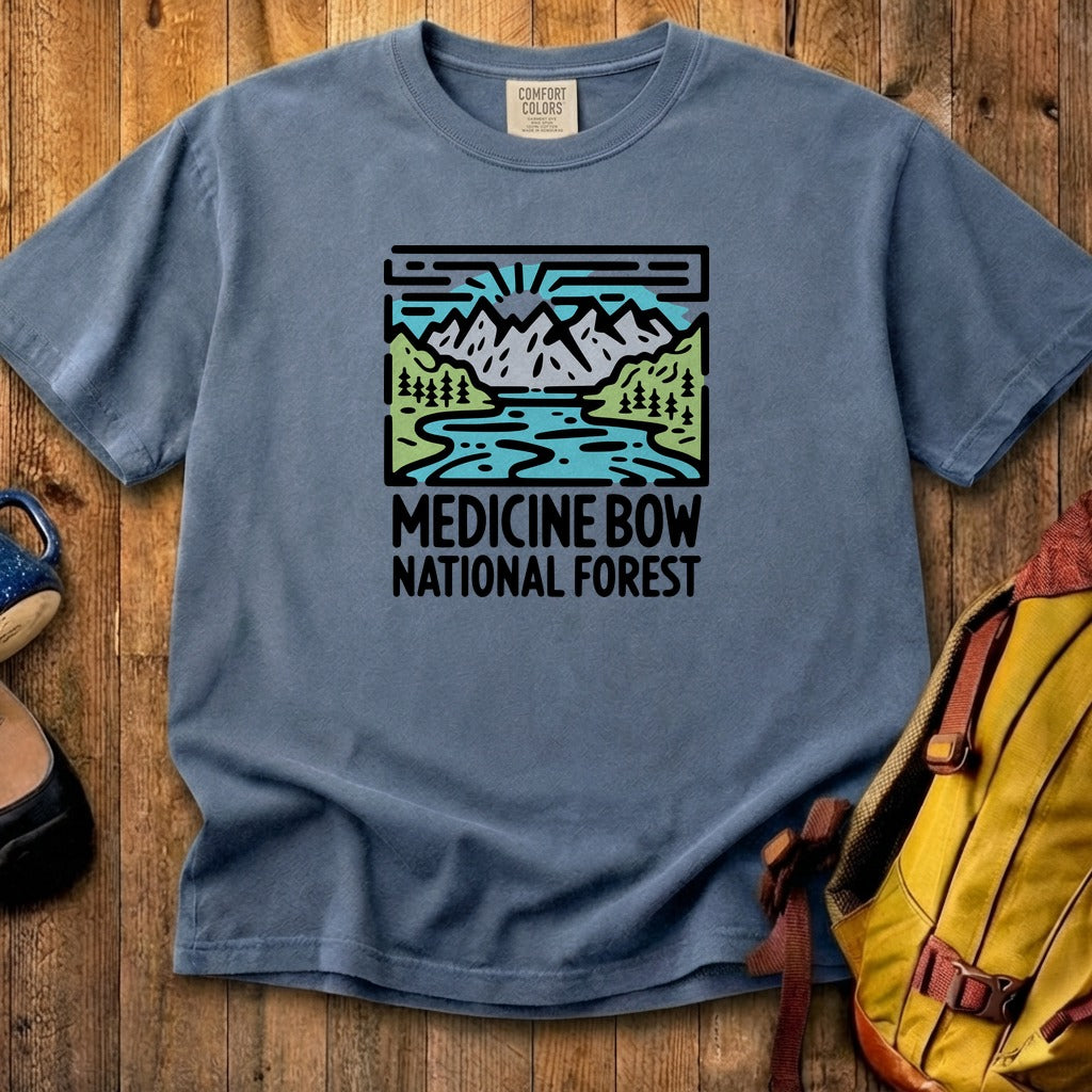 Medicine Bow National Forest Cotton T-Shirt