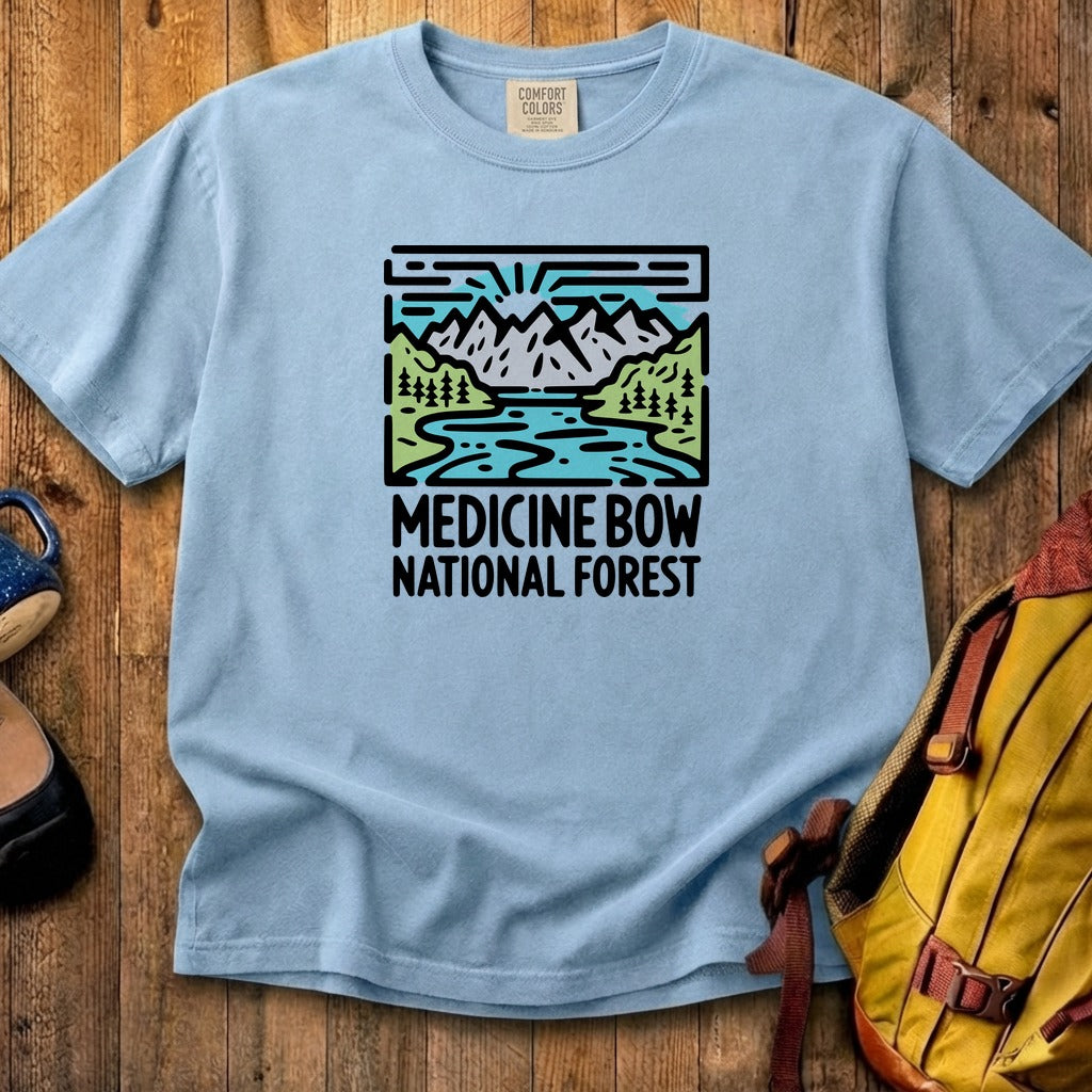 Medicine Bow National Forest Cotton T-Shirt