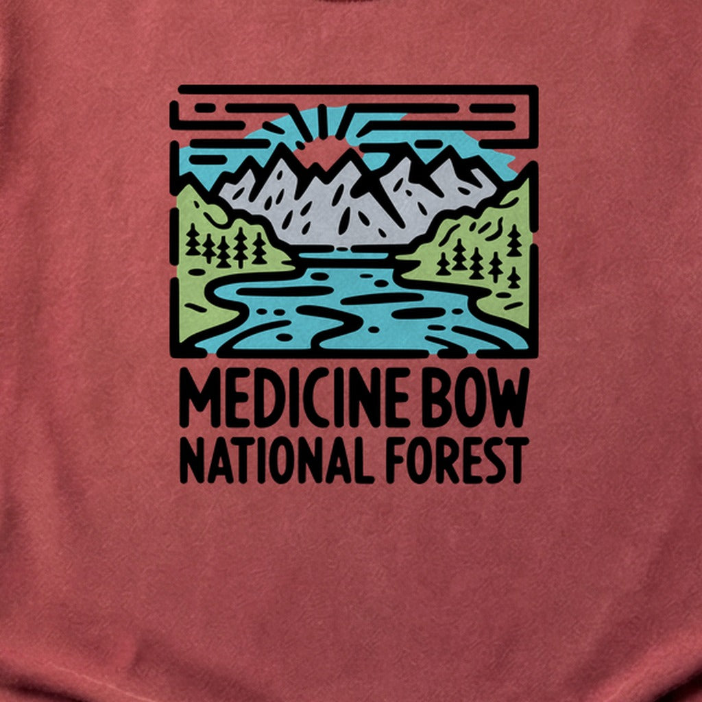Medicine Bow National Forest Cotton T-Shirt